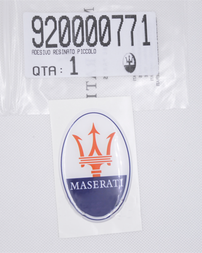 Genuine Maserati GranCabrio MC 3D Sticker 920000771