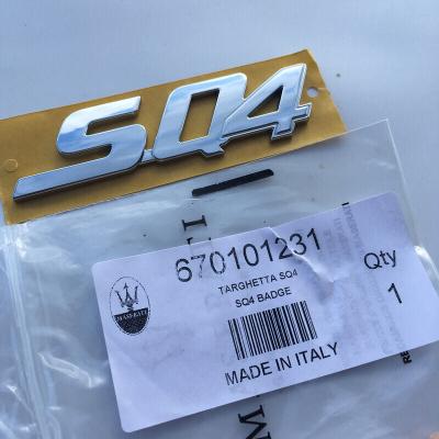 Maserati 2017 Quattroporte Ghibli SQ4 Rear Script Badge Emblem 670101231 OEM