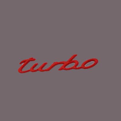 Porsche Cayenne Rear Badge Emblem 'tubor'