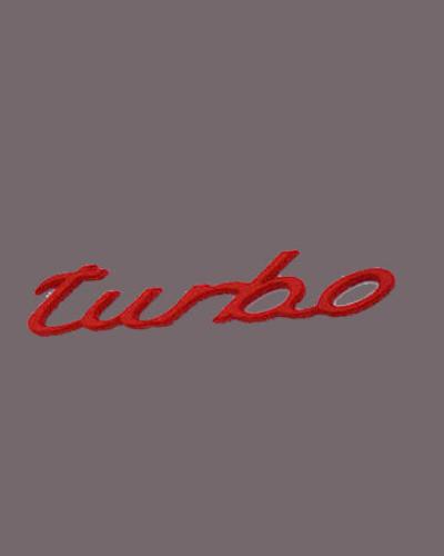 Porsche Cayenne Rear Badge Emblem 'tubor'