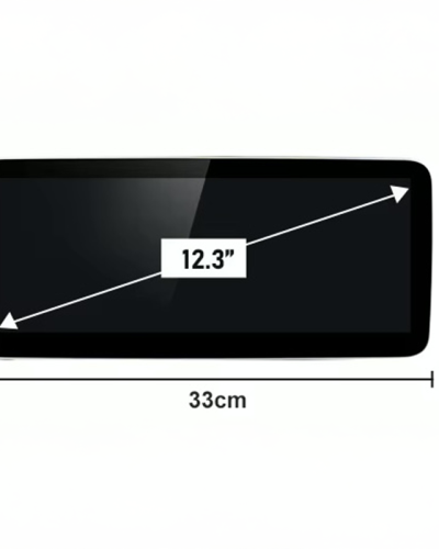 CarTab 12.3” Wireless Apple CarPlay & Android Auto Screen Upgrade | Plug & Play | Compatible with Mercedes A, CLA, GLA, C, GLC & V-Class