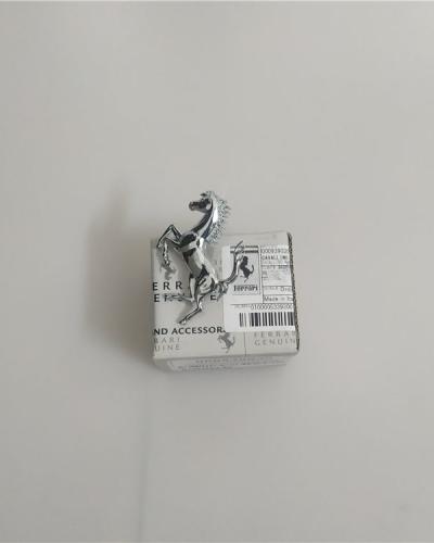 Ferrari SF90 Rear Bumper Sliver Horse Emblem Badge