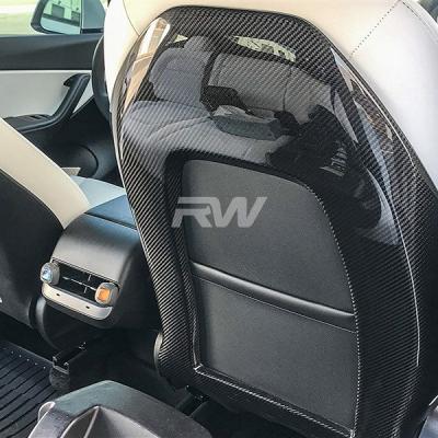 RW Carbon Fiber Seat Backs | Tesla Model Y