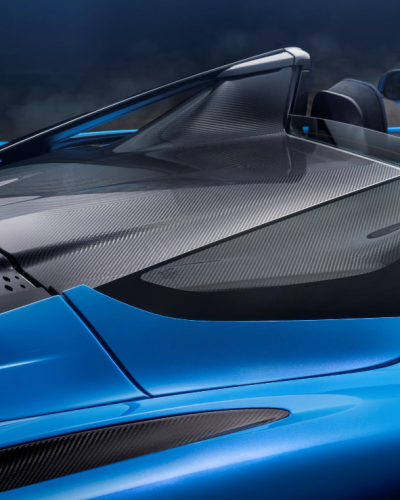 McLaren 765LT Carbon Fiber Tonneau Cover Panel