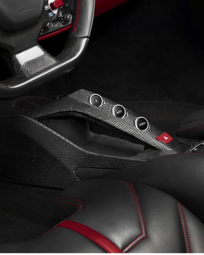 Ferrari 488 Carbon Fiber Center Console Bridge