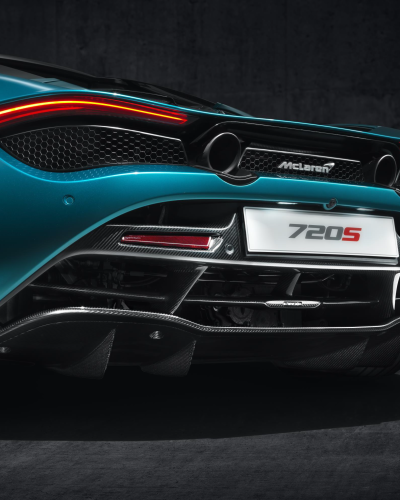 McLaren 720S Carbon Fiber Rear Diffuser
