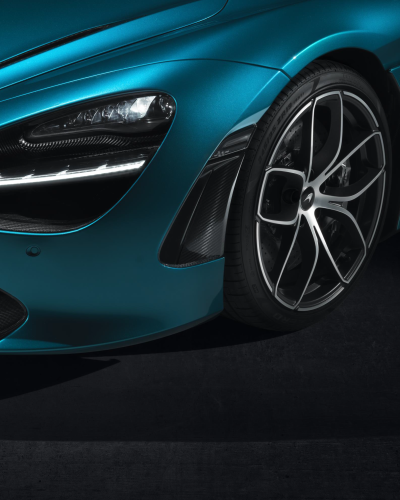 McLaren 720S Carbon Fiber Front Bumper Side Exit Ducts