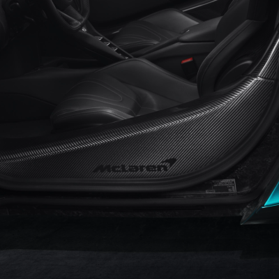McLaren 570S MSO Defined Extended Carbon Fiber Door Sill Cover