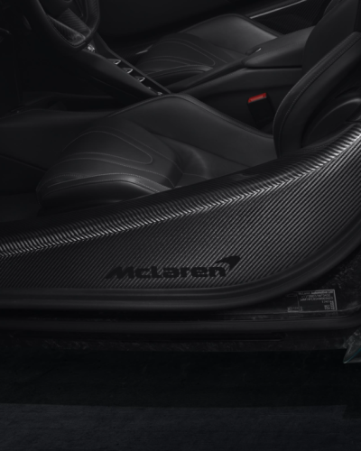 McLaren 570S MSO Defined Extended Carbon Fiber Door Sill Cover