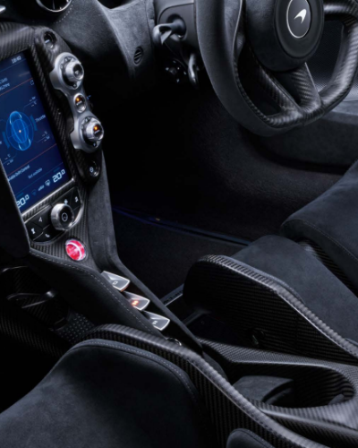 McLaren 765LT Carbon Fiber Center Console