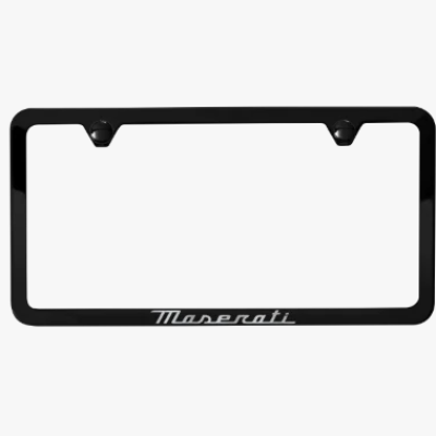 Maserati Slimline License Plate Frame
