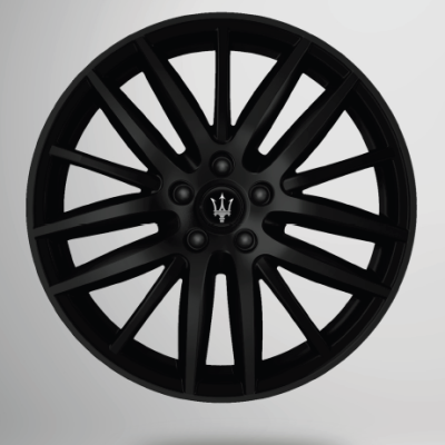 Maserati Proteo (Matte Black) For Quattroporte or Ghibli