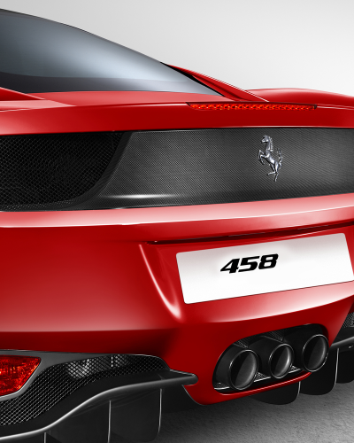 Ferrari 458 Exhaust Tail Pipe Tip