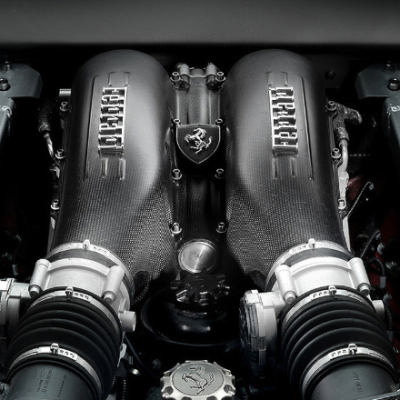 Ferrari 430 Scuderia Carbon Fiber Plenum