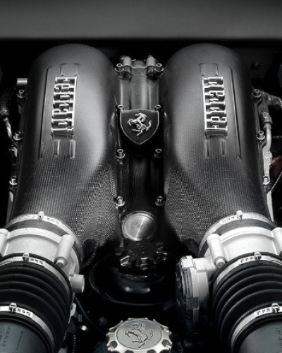Ferrari 430 Scuderia Carbon Fiber Plenum