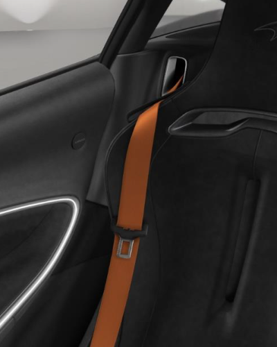 McLaren Artura Orange Seatbelts