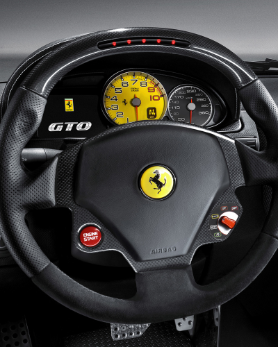 Ferrari 599 GTB/GTO Carbon Fiber Steering Wheel