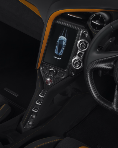 McLaren 720S Carbon Fiber infotainment Screen Surround