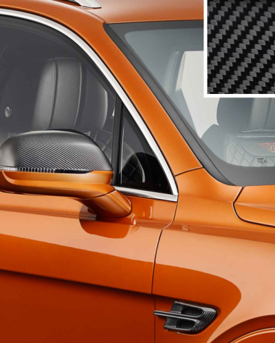 Bentley Bentayga Carbon Fiber Door Mirror Cowls