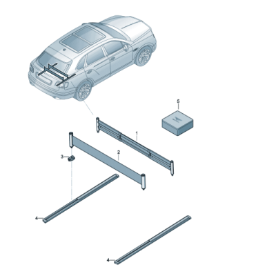 Bentley Bentayga and Aston Martin DBX Trunk Divider