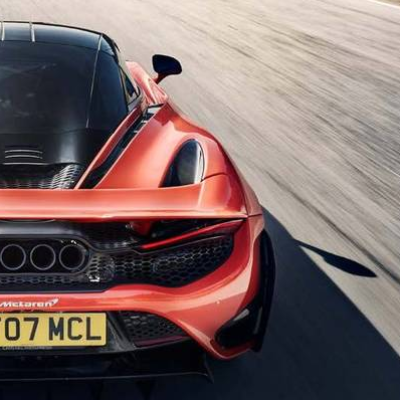 McLaren 765LT Carbon Fiber Winglet Door Inner