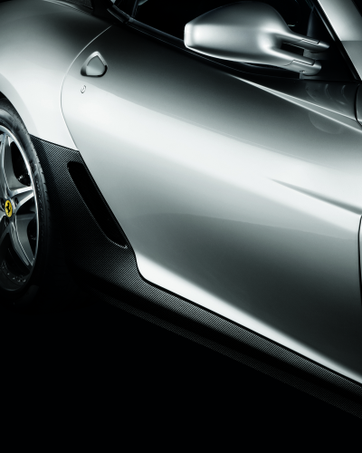 Ferrari 599 GTB/GTO Carbon Fiber Under-Door Kit