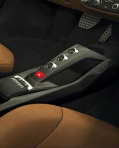 Ferrari 488 Carbon Fiber Center Tunnel Console