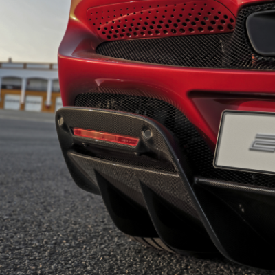 Ferrari 296 GTB Carbon Fiber Rear Diffuser