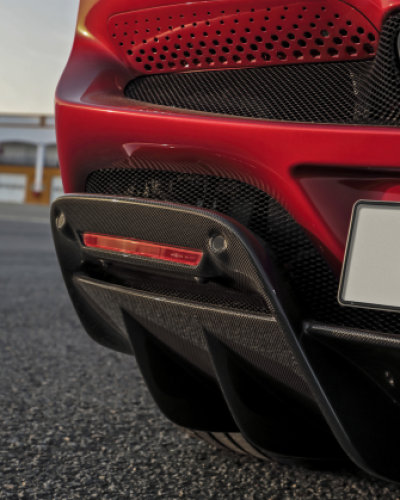 Ferrari 296 GTB Carbon Fiber Rear Diffuser