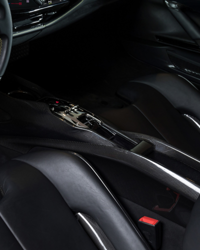 Ferrari SF90 Carbon Fiber Center Tunnel Console