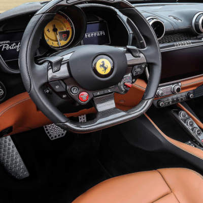 Ferrari Portofino Aluminum Footrest