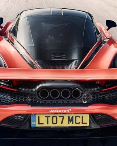 McLaren 765LT Carbon Fiber Aero Bridge Fenders