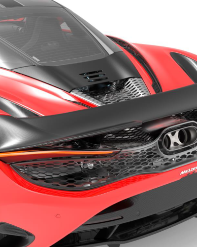 McLaren 750S Carbon Fiber Rear Spoiler
