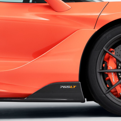 McLaren 765LT Carbon Fiber Door Skirt