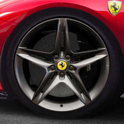 Ferrari SF90 20'' Wheels, Brilliant Silver