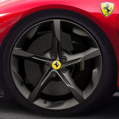 Ferrari SF90 20'' Forged Wheels, Matte Grigio Corsa