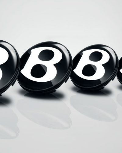 Bentley Self-Leveling Wheel Badges