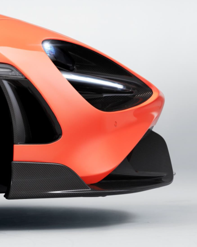 McLaren 765LT Carbon Fiber Front Bumper Splitter