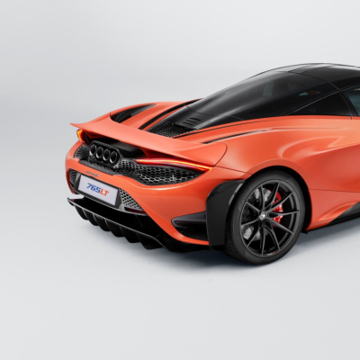 McLaren 765LT Carbon Fiber Rear Outer Bumper
