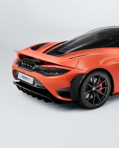 McLaren 765LT Carbon Fiber Rear Outer Bumper