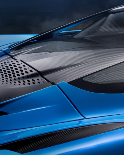 McLaren 765LT Spider Carbon Fiber Aero Bridge Fender Panels