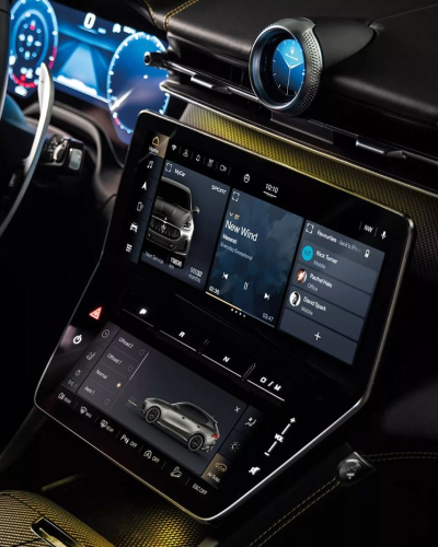 Maserati Navigation System Screen Film