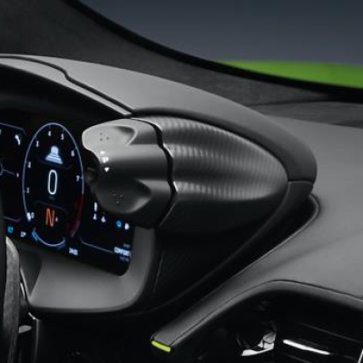 McLaren Artura MSO Carbon Fiber Binnacle Finishers