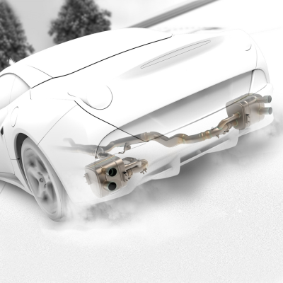 Ferrari California Road Legal Mufflers