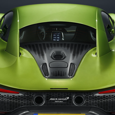 McLaren Artura Titanium Engine Cover