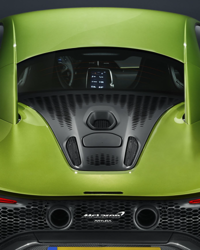 McLaren Artura Titanium Engine Cover