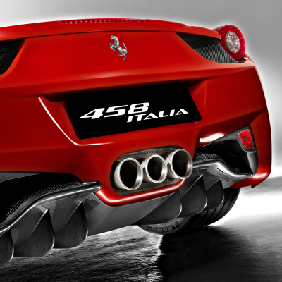 Ferrari 458 Titanium Tail Pipe Kit