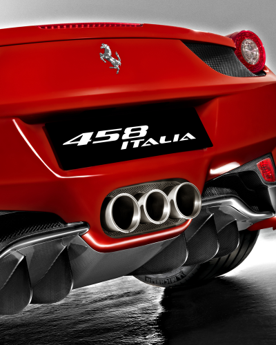 Ferrari 458 Titanium Tail Pipe Kit