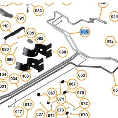 McLaren 12C Condenser Hose