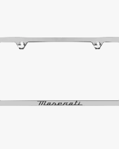 Maserati Slimline License Plate Frame